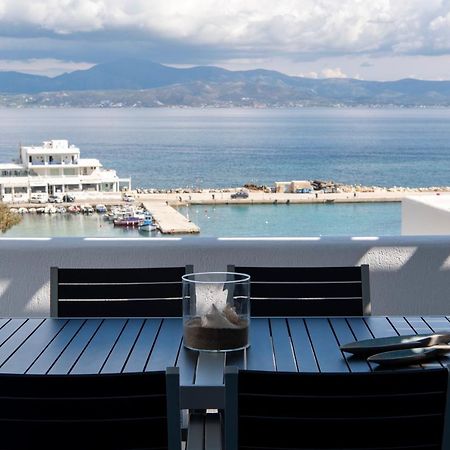Splash With Amazing Sea Views In Piso Livadi Exterior photo