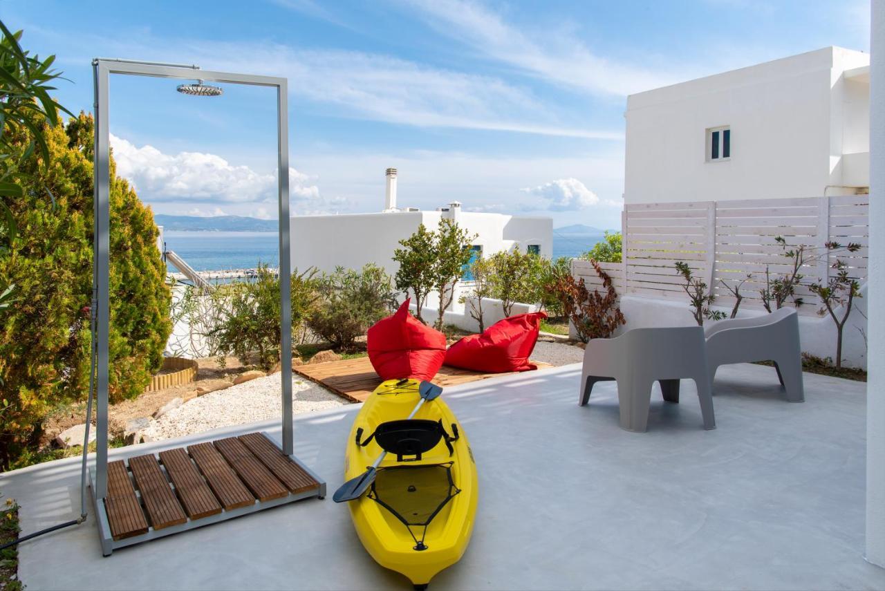 Splash With Amazing Sea Views In Piso Livadi Exterior photo