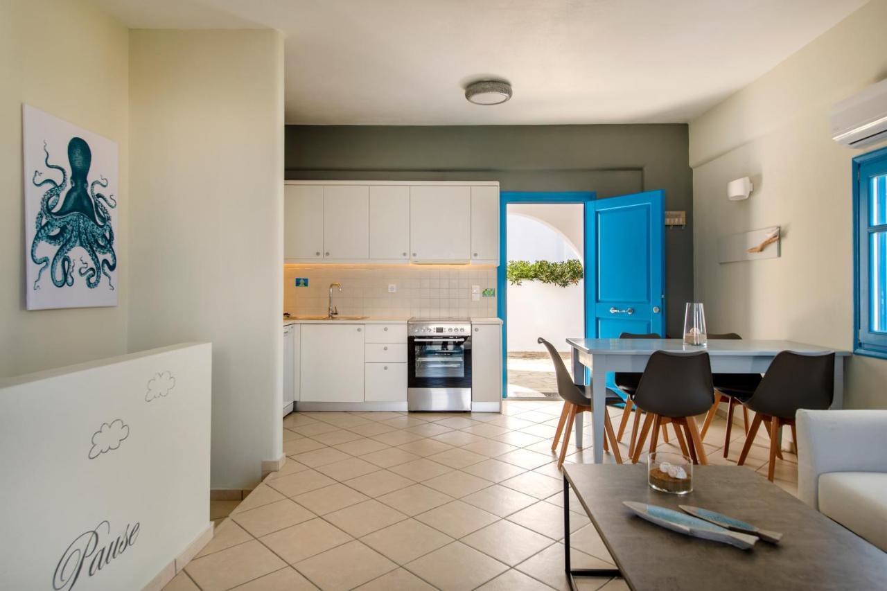 Splash With Amazing Sea Views In Piso Livadi Exterior photo
